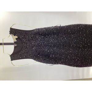 michael kors zebra sequin dress Michael Michael Kors Pleated zebra-print Mini Dress | Black